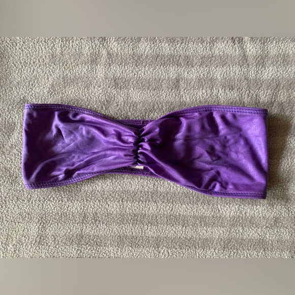 Shiny stretch bandeau - American Apparel - Picture 1 of 3